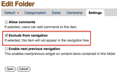 Exclude_From_Navigation Exclude_From_Navigation